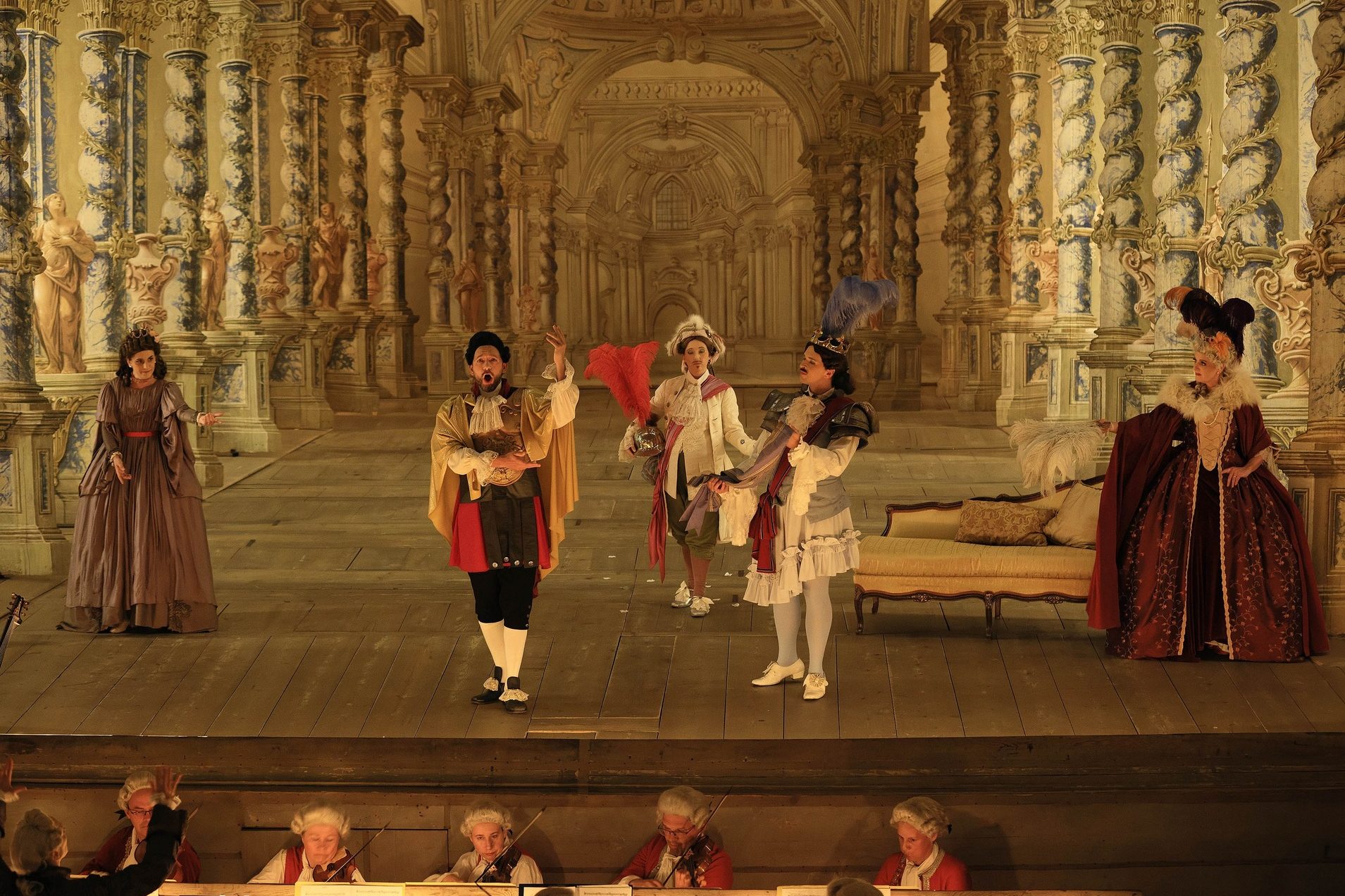 Georg Friedrich Händel: Alessandro Severo (HWV a13), 24. července 2025, Festival Krumlov, zámecké barokní divadlo v Českém Krumlově (foto Libor Sváček)