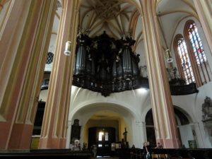 Svatomořické varhany – pohled z chrámové lodi (foto Jaroslav Tůma)