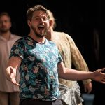 Musica non grata / Erwin Schulhoff: Plameny. Foto ze zkoušky. Denys Pivnickij jako Don Juan (foto Serghei Gherciu)