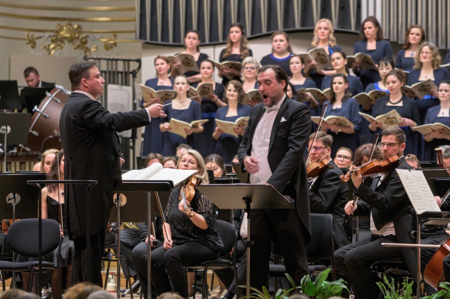 Jaroslav Kyzlink, Svatopluk Sem, Slovenská filharmonie, 26. ledna 2023 (zdroj Slovenská filharmonie, foto Alexander Trizuljak)