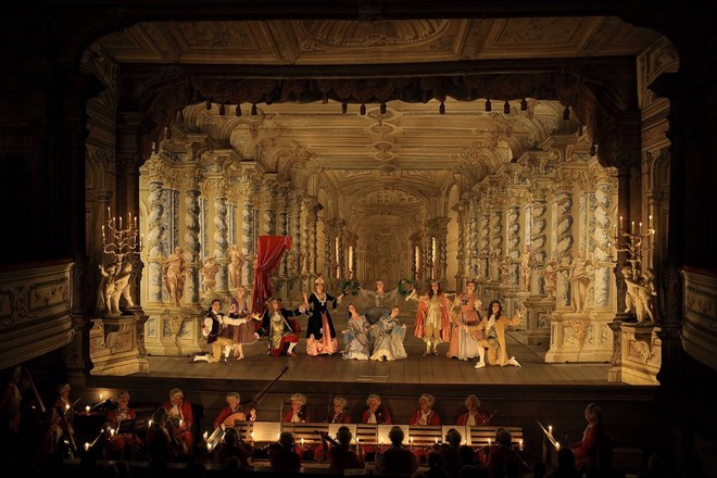 Georg Friedrich Händel: Terpsichora - Musica Florea a Hartig Ensemble - Barokní divadlo zámku Český Krumlov 2011 (foto Libor Sváček)