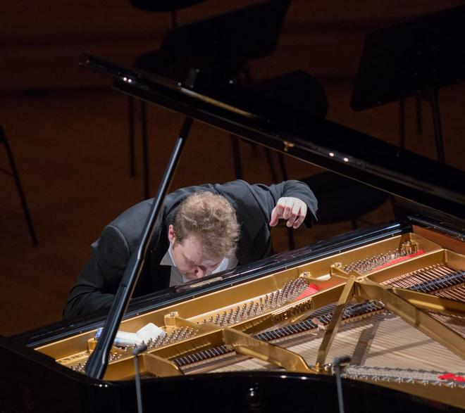 Lukáš Vondráček v průběhu Queen Elisabeth Competition 2016. (zdroj: canvas.be)