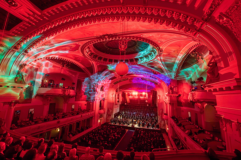 Hudba tajuplných příběhů, 11. ledna 2023 – Symfonický orchestr hlavního města Prahy FOK, Pražský filharmonický sbor, Yulianna Avdeeva a Andrej Borejko (foto Petr Dyrc)
