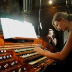Michaela Káčerková na festivalu Varhanní Vyšehrad 2020 (foto Varhanní Vyšehrad)