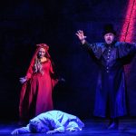 Bedřich Smetana: Čertova stěna, Divadlo J. K. Tyla Plzeň – Helena Kalambová, Martin Šrejma, Jiří Sulženko (foto Martina Root)
