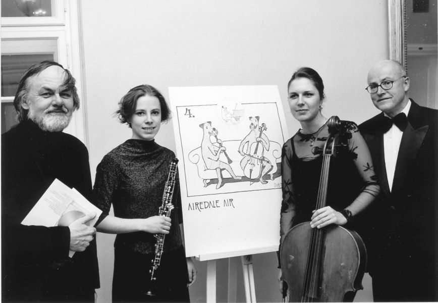 Jan Málek s Airedale Trio (foto Zdeněk Chrapek)