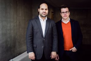 Jan Bartoš a Jakub Hrůša (foto Vojtěch Havlík)