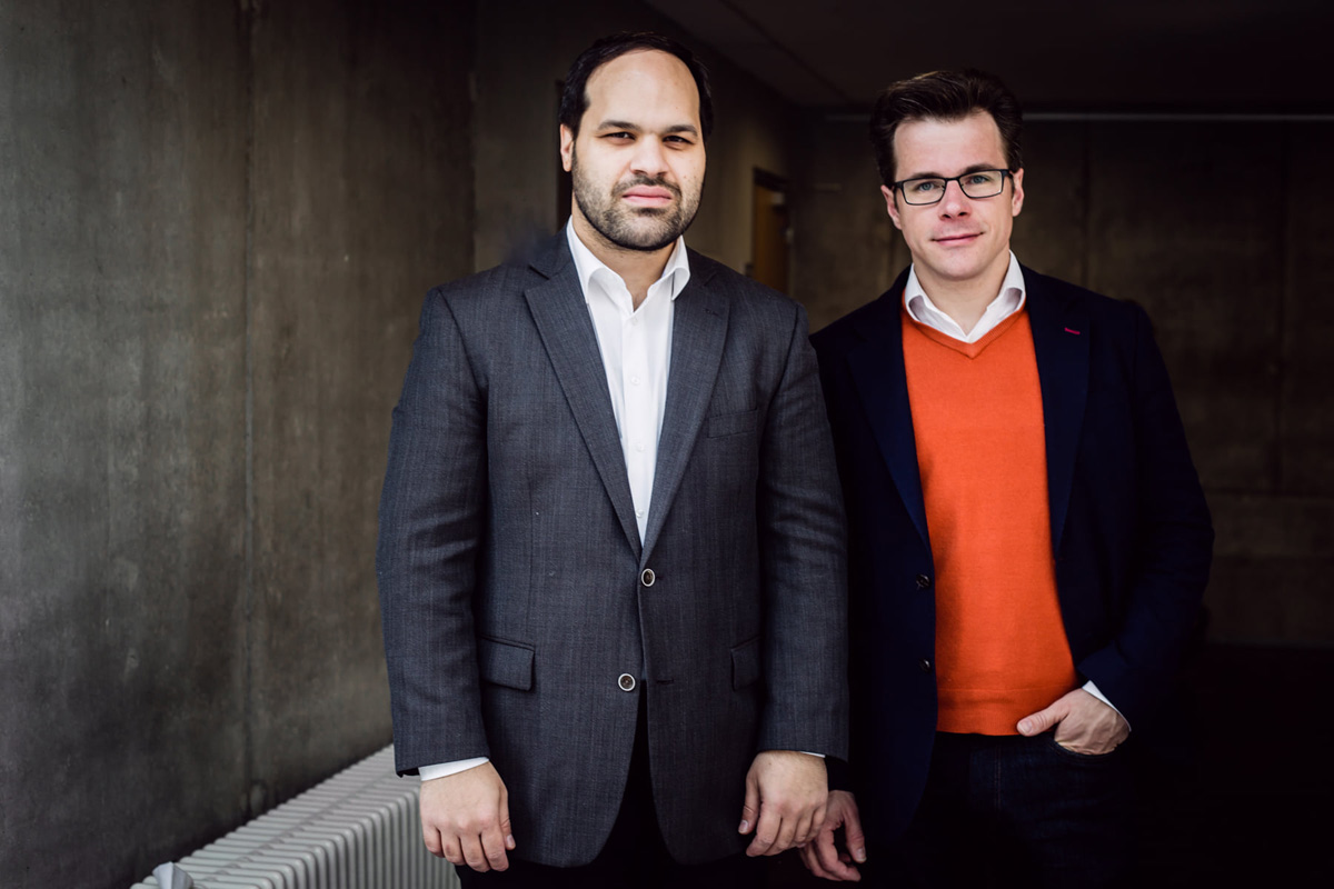 Jan Bartoš a Jakub Hrůša (foto Vojtěch Havlík)