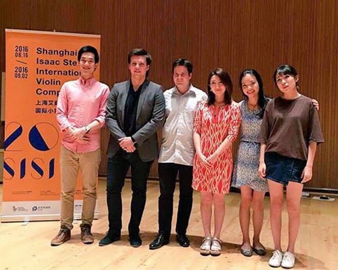 Shanghai Isaac Stern International Violin Competition 2016 - finalisté (foto FB Shanghai Isaac Stern International Violin Competition)