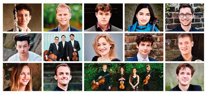 Účastníci programu Sounding Board (foto FB Young Classical Artists Trust)