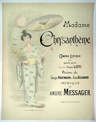 André Messager: Madame Chrysanthème (foto Nancy Steinbock Vintage)
