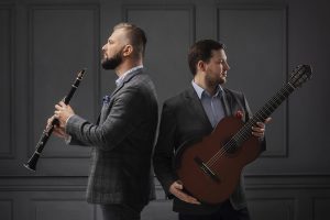 Klarinetové a kytarové duo Bokun / Kościuszko (zdroj Svatováclavský hudební festival)
