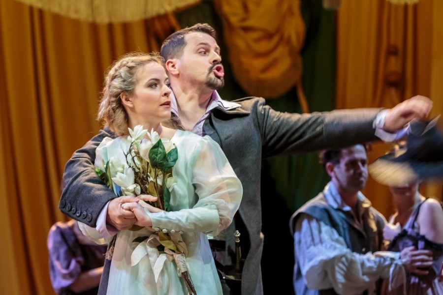 Doubravka Součková a Jiří Brückler, Wolfgang Amadeus Mozart: Don Giovanni (zdroj Národní divadlo)