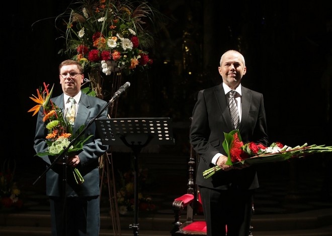 Tomáš Thon, Marek Eben - Podzimní festival duchovní hudby 2015 (foto archiv Musica Viva)