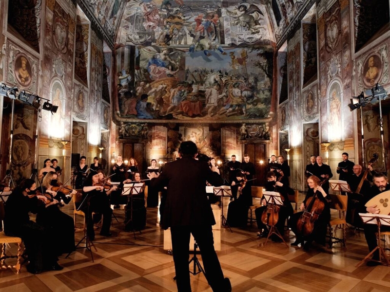 Collegium 1704, UNIVERSO 1704: Dixit Dominus, Trojský zámek (foto Collegium 1704)