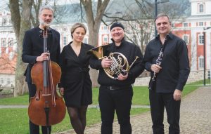 Jiří Bárta, Terezie Fialová, Zuzana Rzounková, Milan Polák (foto Za poklady Broumovska)
