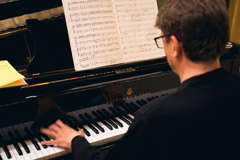 Filharmonie Brno, Novák 100: foto ze zkoušky (foto Štěpán Plucar)