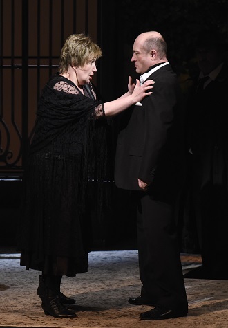 P. Mascagni: Sedlák kavalír – Eva Urbanová (Santuzza), Vladimír Chmelo (Alfio) - DJKT 2015 (foto Pavel Křivánek / © DJKT)