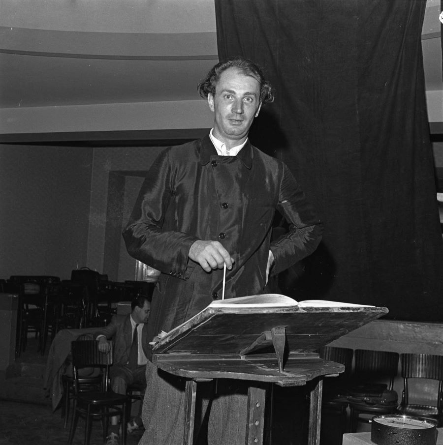 Rafael Kubelík, Gramofonové závody, 1947 (zdroj Archiv B&M Chochola)