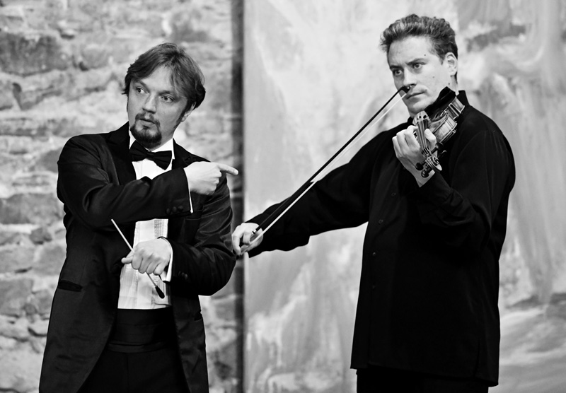 Mezinárodní hudební festival Leoše Janáčka, 3. června 2021: Symfonický orchestr Českého rozhlasu, Ainãrs Rubiķis a Kristóf Baráti (foto Martin Straka)