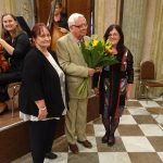 Předání Ceny Ministerstva kultury v oborech zájmových uměleckých aktivit RNDr. Vladimíru Žůrkovi (foto Stanislav Zakouřil)