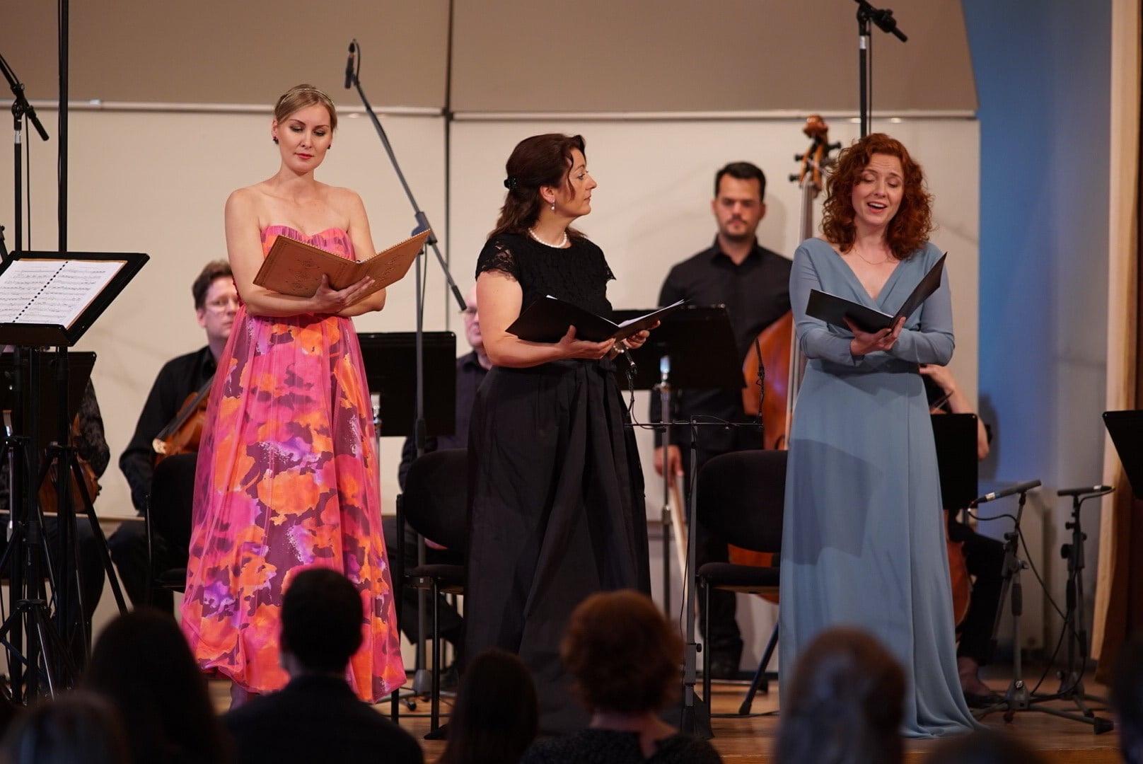 Michaela Kušteková, Gabriela Eibenová, Kamila Mazalová a Musica Aeterna - Dni starej hudby 2021 (foto Martin Hruboš)