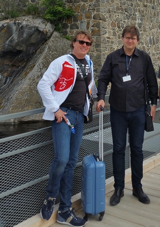 Aleš Briscein a Tomáš Hanus - Savonlinna 2016 (zdroj archiv Aleše Brisceina)