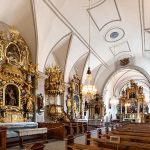 Klášterní kostel Božího Těla a Panny Marie Bolestné Český Krumlov (zdroj Kláštery Český Krumlov)