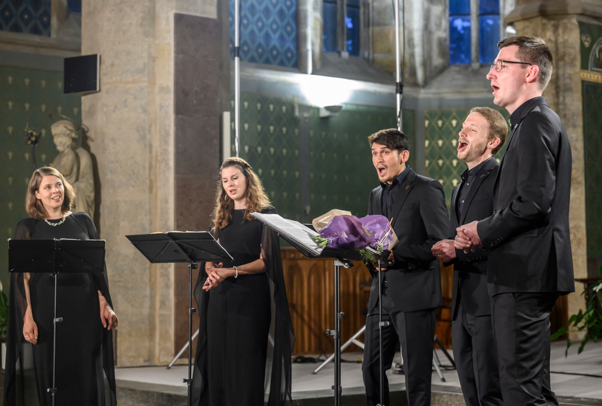 Calmus Ensemble - Letní slavnosti staré hudby 2021 (foto Petra Hajská)