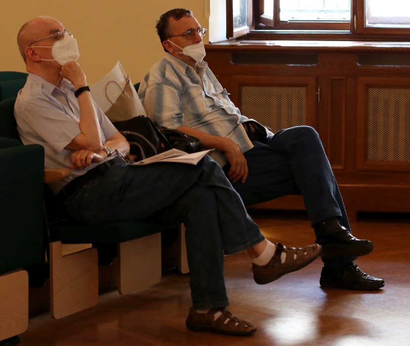 Milan Pospíšil, Jan Bradler (zdroj foto archiv Ústavu pro českou literaturu AV ČR)