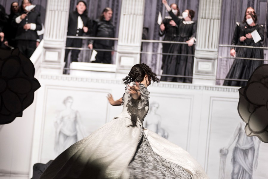 Daniel Francois Esprit Auber: La muette de Portici – Emma McNairy, 14. května 2022, Staatstheater Kassel (zdroj Staatstheater Kassel, foto Isabel Machado Rios)