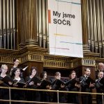 Lera Auerbach: Vessels of Light, česká premiéra, 27. března 2023 – Pražský filharmonický sbor (foto Vojtěch Brtnický)