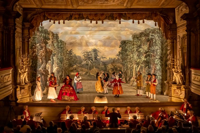 Barokní noc, Festival komorní hudby Český Krumlov – Vicente Martín y Soler: Una cosa rara ossia Belezza ed onesta – Capella Regia Praha, 23. června 2023 (foto Lubor Mrázek)