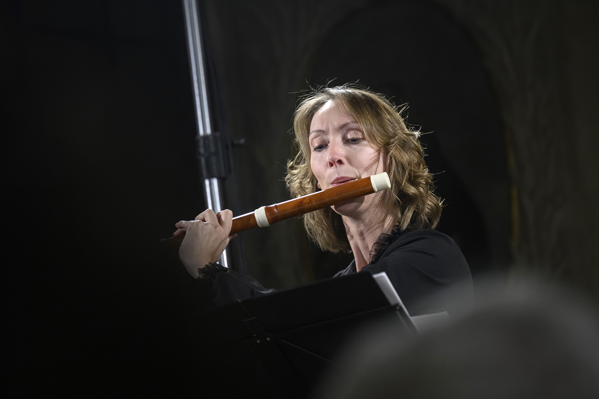 Collegium Marianum: Les Amis, 16. října 2023, Klášter dominikánů, Barokní refektář – Jana Semerádová (foto Petra Hajská)