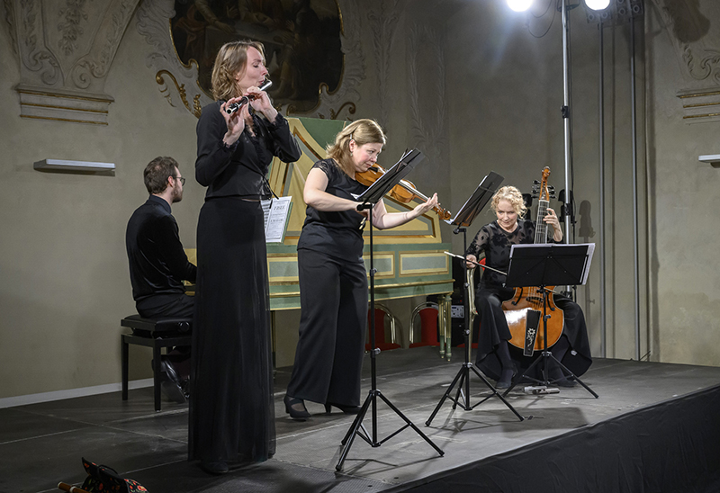 Collegium Marianum: Les Amis, 16. října 2023, Klášter dominikánů, Barokní refektář (foto Petra Hajská)