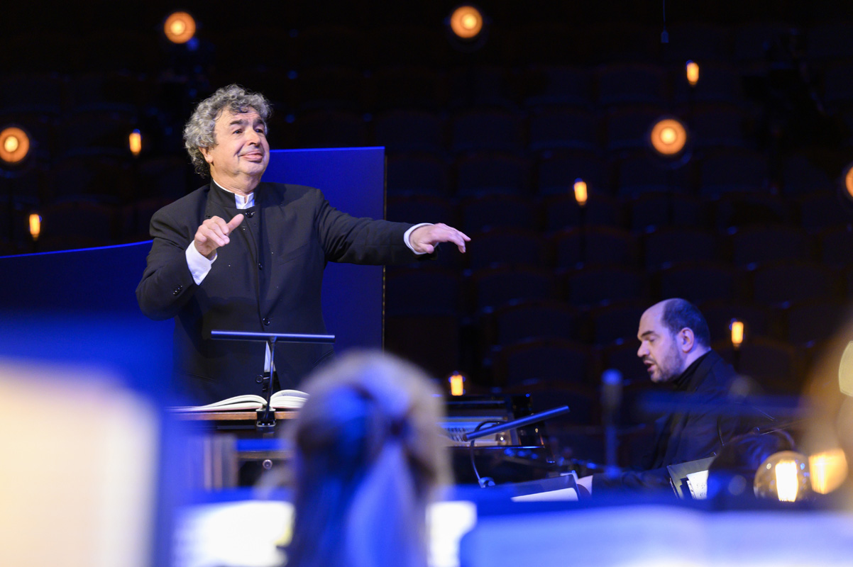 Česká filharmonie: Semjon Byčkov a Kirill Gerstein (foto Petra Hajská)