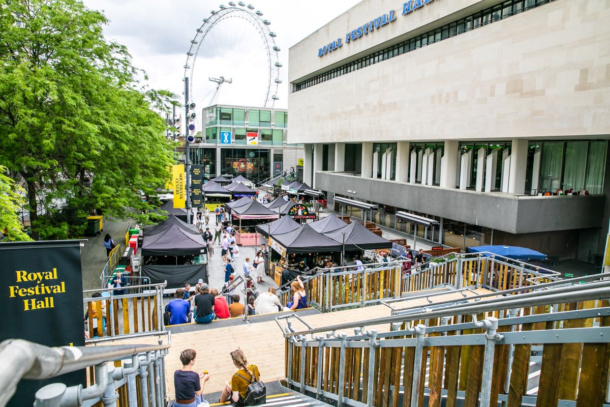 South Bank Londýn (foto Jake Philip Davis)