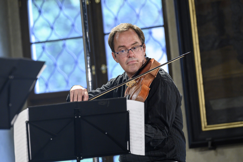 Barokní podvečery, Daphnis et Chloé, 28. června 2021: Collegium Marianum, Andreas Torgersen (foto Petra Hajská)