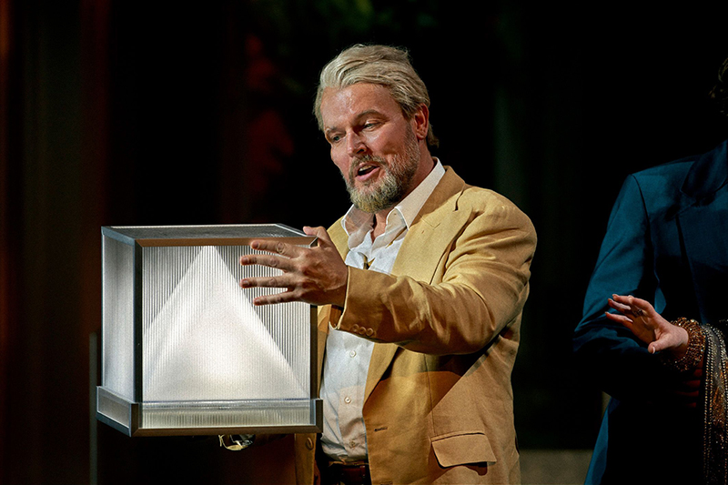 Richard Wagner: Prsten Nibelungův; Zlato Rýna, Bayreuther Festspiele – Tomasz Konieczny (foto Enrico Nawrath)