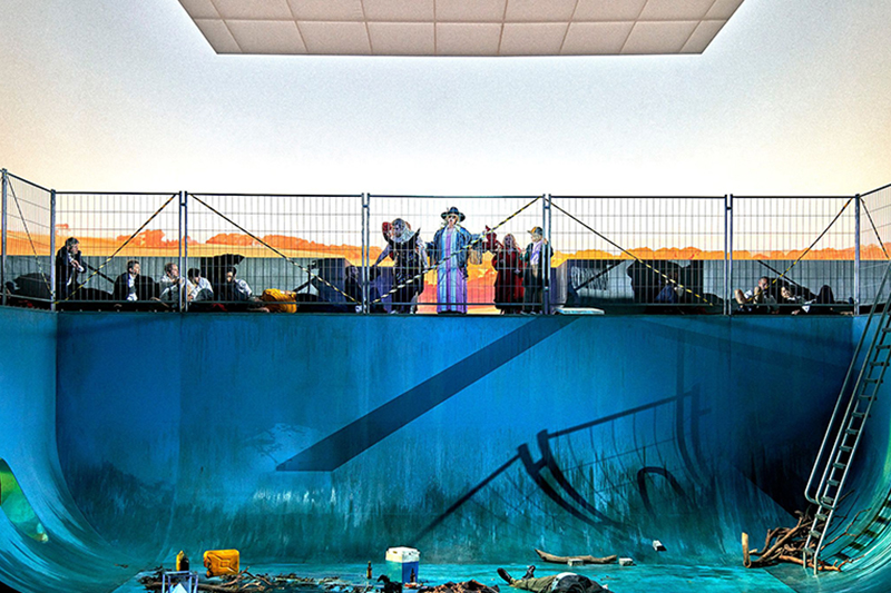 Richard Wagner: Prsten Nibelungův; Soumrak bohů, Bayreuther Festspiele (foto Enrico Nawrath)