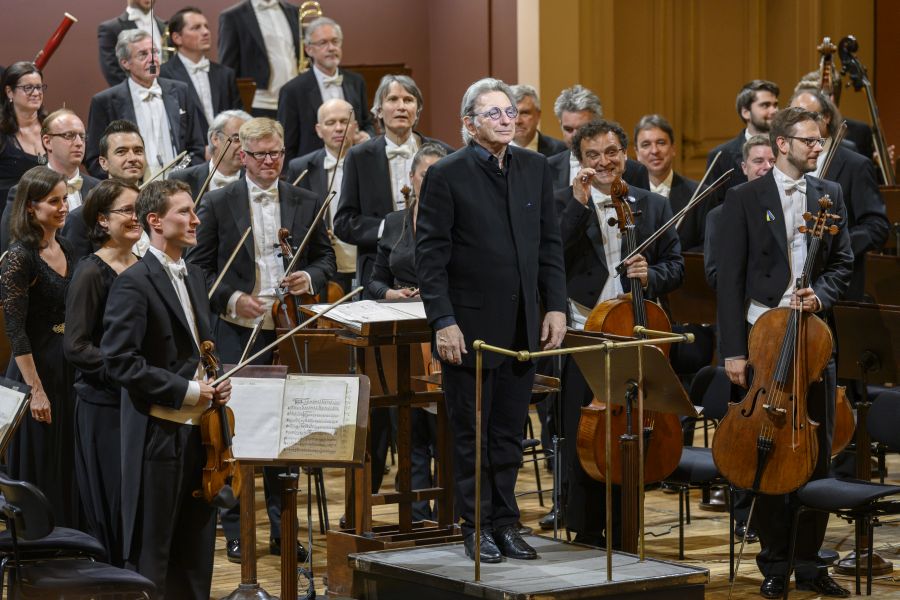 Michael Tilson Thomas, Česká filharmonie, 8. června 2022 (foto Petra Hajská))
