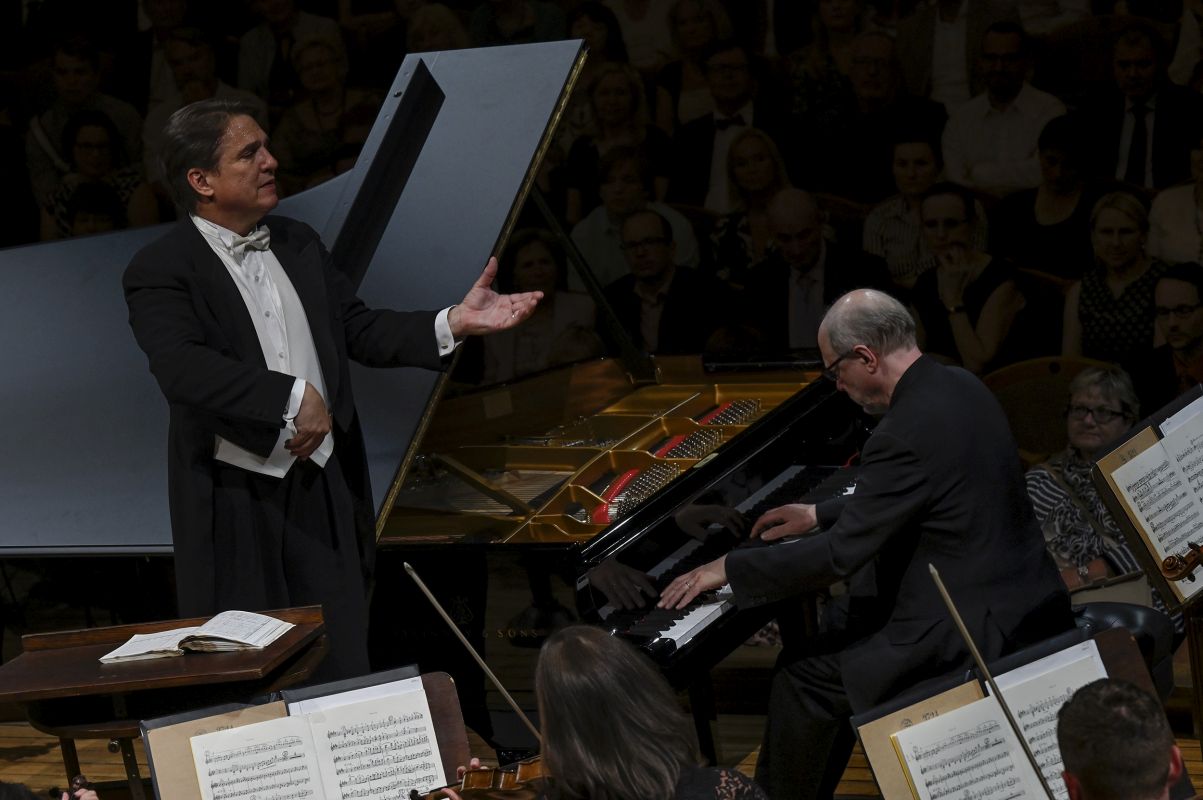 Keith Lockhart, Marc-André Hamelin, Česká filharmonie, 15. června 2022 (zdroj Česká filharmonie)