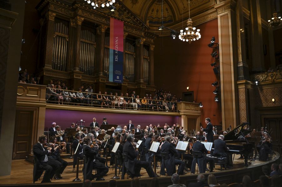 Keith Lockhart, Marc-André Hamelin, Česká filharmonie, 15. června 2022 (zdroj Česká filharmonie)