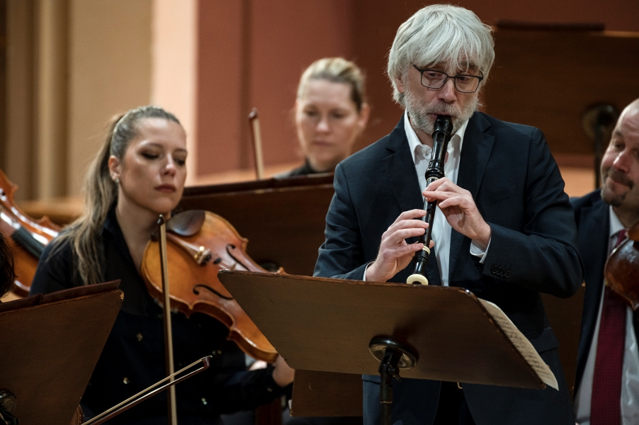 Giovanni Antonini, Česká filharmonie, generální zkouška 8. února 2023 (zdroj Česká filharmonie)