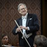Česká filharmonie • John Eliot Gardiner, 1. února 2023 – John Eliot Gardiner (foto Petra Hajská)