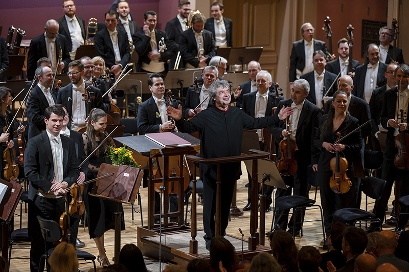 Česká filharmonie • Semjon Byčkov, 16. března 2023, Rudolfinum, Dvořákova síň (foto Petr Kadlec)
