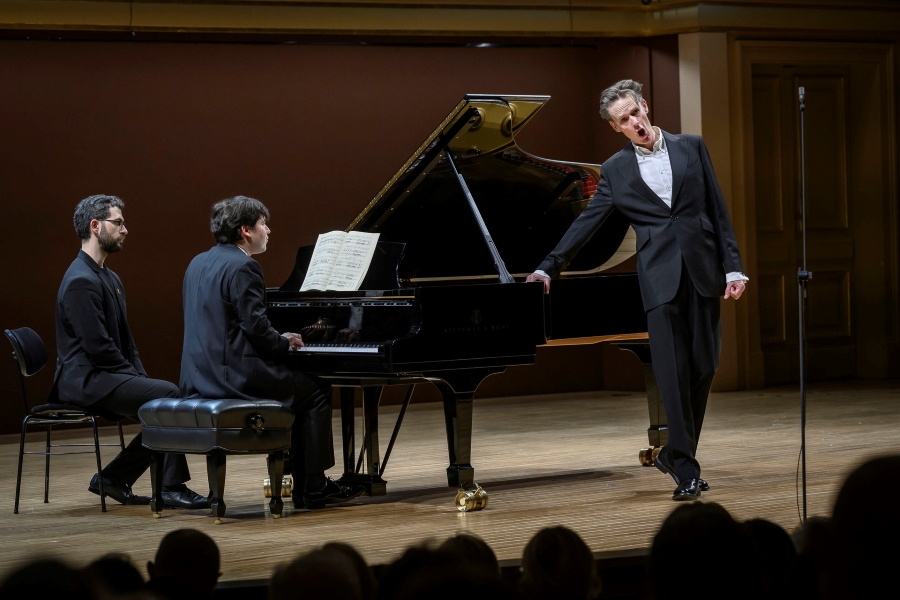 Franz Schubert: Zimní cesta – Vadym Cholodenko, Ian Bostridge, 23. dubna 2023, Rudolfinum, Praha (zdroj Česká filharmonie)