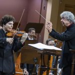Česká filharmonie – Zahajovací koncert, 27. září 2023, Rudolfinum, Dvořákova síň – Augustin Hadelich a Semjon Byčkov (foto Petra Hajská)