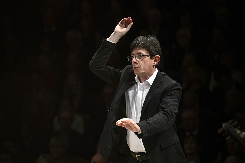 Collegium 1704: Vespro della Beata Vergine, 10. listopadu 2023, Rudolfinum – Václav Luks (foto Petra Hajská)