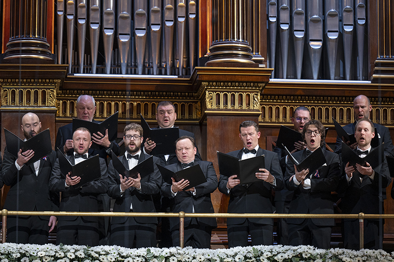Česká filharmonie • Koncert pro svobodu a demokracii, 16. listopadu 2023, Rudolfinum – Pražský filharmonický sbor (foto Petr Kadlec)